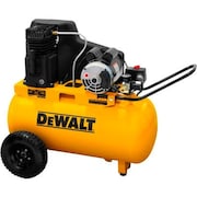 MAT INDUSTRIES DeWALT® DXCMPA1982054, Portable Electric Air Compressor, 1.9HP, 20 Gal, Horizontal, 5.7 CFM DXCMPA1982054